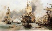unknow artist Seascape, boats, ships and warships.48 oil painting reproduction